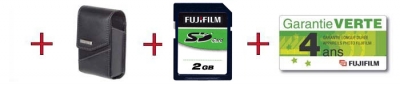 KIT FUJI FinePix J150W   zoom 28mm argent  